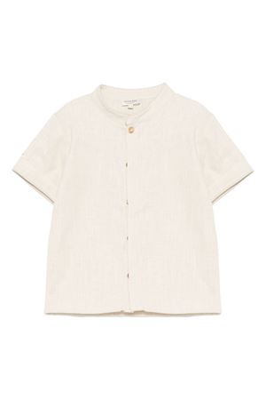 beige cotton shirt DONSJE KIDS | 409260000037